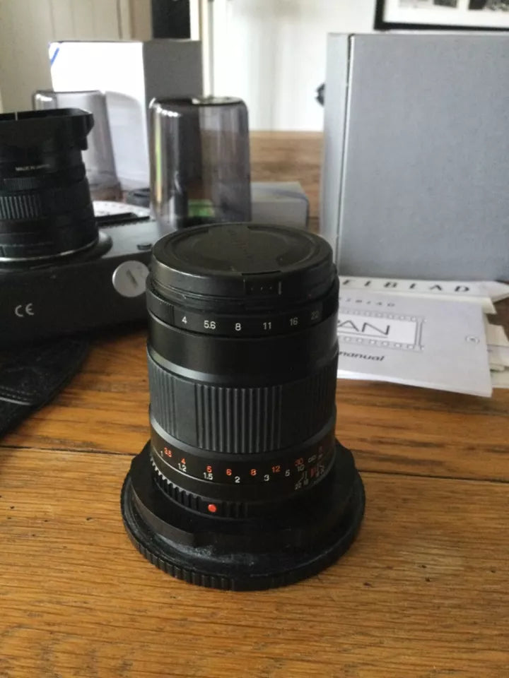 Hasselblad XPAN camera + 45mm, 90mm lenses + all original box, paperwork